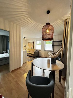 Möblierte Terrassenwohnung! Einbauküche! TG-Stellplatz