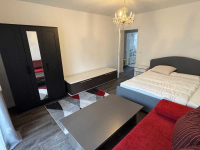 A large and bright furnished room is available in a 2-room apartment located in the quiet Köpenick