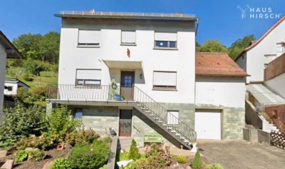 Charmantes Einfamilienhaus mit Scheune und herrlichem Blick ins Grüne