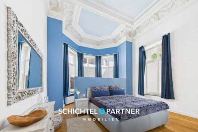 Vegesack | Atemberaubende Altbauwohnung in der Villa Fritze im Toscana-Stil