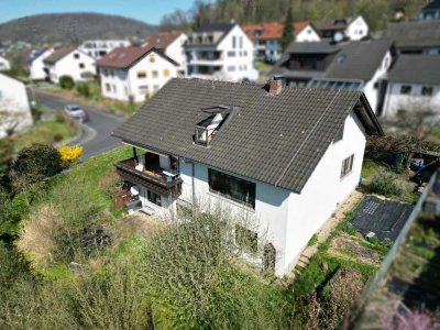 Viel Platz für neue Pläne - freistehendes Einfamilienhaus in Lohr-Sendelbach