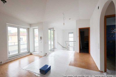 Frisch renovierte Maisonette mit Wohlfühl-Garantie, Dachterrassen sowie TG-Stellplatz in Betzenha...