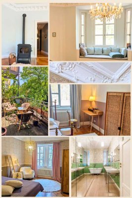 Kauf - wunderschöne Altbauwohnung mit großer Terrasse