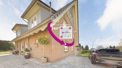 Lichtdurchflutete Doppelhaushälfte in Elbnähe – 4 Zimmer in ruhiger Lage der Vierlande