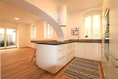 Barrierefreie 3-Zimmer-Wohnung im Stadtzentrum von Baden mit Terrasse