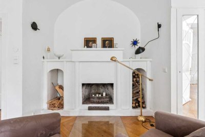 Märchenhaftes Wohnen mit parkähnlichem Garten an der Elbchaussee