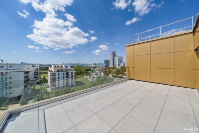 Provisionsfrei! 2 - Zimmer DG-Wohnung im Erstbezug mit Terrasse und Wienblick