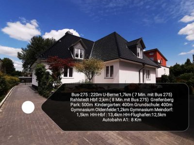 3-Zimmer-Wohnung in grüne,ruhiger Hausbereich in HH-Rahlstedt
