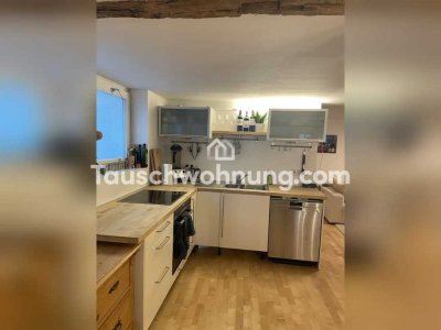 Tauschwohnung: 1,5 Zimmer Wohnung in der Altstadt gegen Wohnung mit Balkon