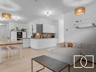 Innenstadtlage! Barrierearme Neubauwohnung mit Loggia, Balkon, Aufzug und Stellplatz