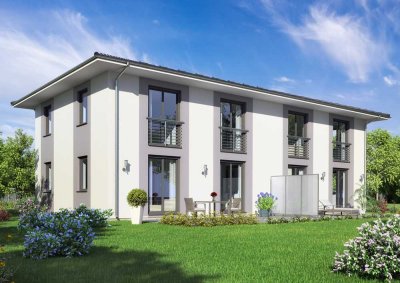 Mahlsdorf-Süd - Doppelhaushälfte mit zwei Vollgeschossen