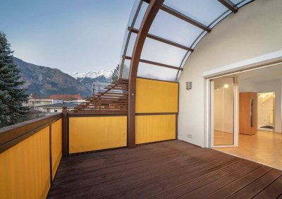 3-Zimmer-Dachgeschosswohnung im Zentrum von Hall