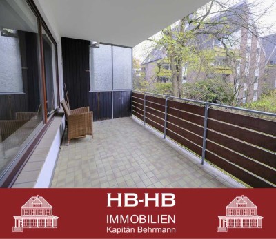 Helle 2-Zimmer-Wohnung mit großem Balkon in begehrter Lage Schwachhausen!