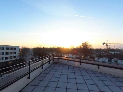 DIE ULTIMATIVE DACHTERRASSE IM FRANKLIN-QUARTIER Lassen Sie sich begeistern