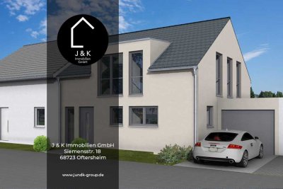 Exklusives Doppelhaus in Toplage von Ketsch – moderner Wohnkomfort auf höchstem Niveau