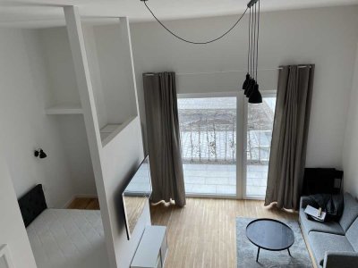 Moderne Erdgeschoss Wohnung mit Hochebene und Terrasse in Alt Reinickendorf