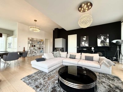 Luxuriöses Penthouse mit großzügigen Dachterrassen– inkl. hochwertiger Designer-Möbeln mit Weitblick