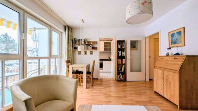 Sofort Verfügbar: Helles 1-Zimmer-Apartment mit Balkon (Barrierefrei)