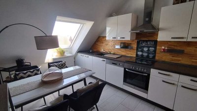 helle 3-Zimmer-Dachgeschosswohnung mit Balkon in Ascheberg