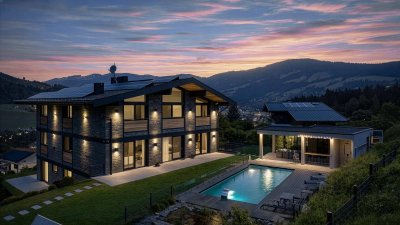 Luxusvilla mit Freizeitwohnsitz in unverbaubarer Toplage