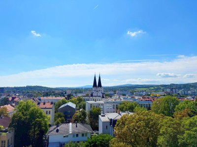 HERBSTAKTION - Provisionsfrei - PENTHOUSE - 360°-Fernblick - ca. 190m² gew. NFL - 5 Zimmer - 2 Balkone - 2 Terrassen auf Wohnebene - zzgl. ca. 65m² Dach-Terrasse - Klimaaktiv Gold Standard - Fertigstellung 2025