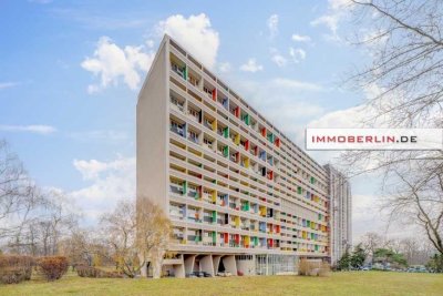 IMMOBERLIN.DE - Exklusive 3-Zimmer-Wohnung mit Loggia im Corbusierhaus nahe Olympiastadion