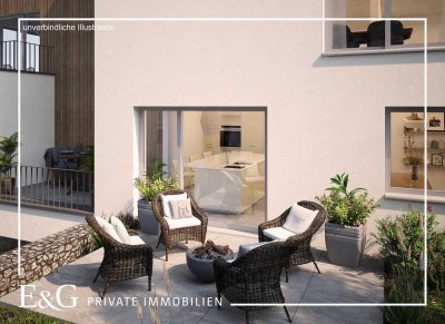 *Provisionsfrei für Käufer* NEUBAU: moderne 3-Zimmer-Gartenwohnung mit Loggia UND Terrasse!