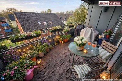 DU Huckingen Wohnen über den Dächern – 4,5 Zimmer mit besonderem Flair