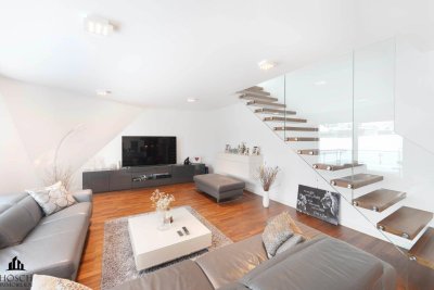 Luxus-Penthouse mit eigenem Liftzugang und traumhafter Dachterrasse + Balkon