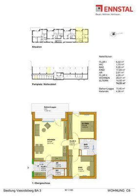 NEUBAU - Geförderte Mietwohnung mit Kaufoption in Vasoldsberg