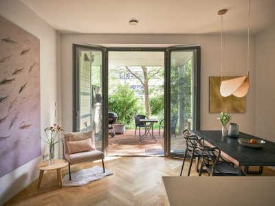 Maisonette mit Townhouse-Charakter & grünem Quartierspark im Bergmannkiez