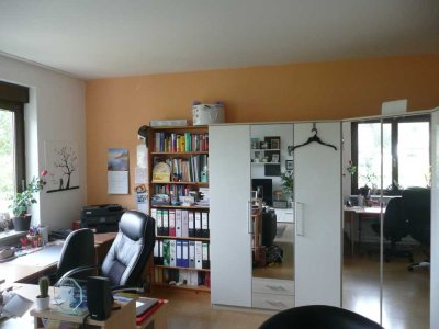 Teil-möblierte helle Zweizimmer-Einliegerwohnung in Zell am Main mit Balkon