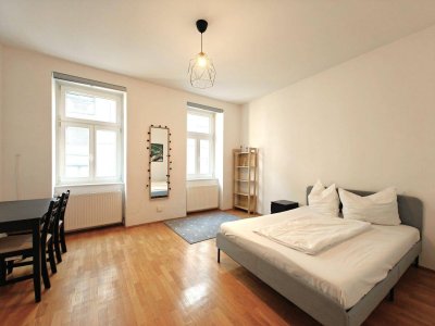 Nähe Jörgerbad: Einzugsbereit samt Möblierung + Perfekte Wohnlage + profitieren durch zukünftige U5 + kompakter Grundriss