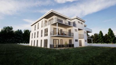 Erdgeschosswohnung mit Terrasse und Gartenanteil