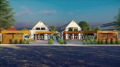 Neubau: Altersgerechtes Wohnen "Grüne Höfe": Bezugsfertige Wohnung mit Dachterrasse, Carport, Garten