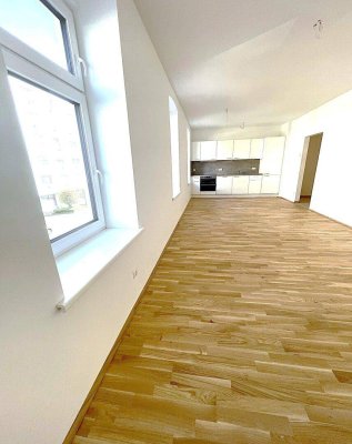 2-Zimmer Wohnung mit optimaler Raumaufteilung, moderner Einbauküche und Loggia!