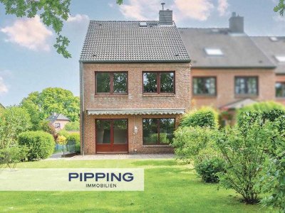 In grüner Lage:
"Solides Endreihenhaus mit Garten in Öjendorf"