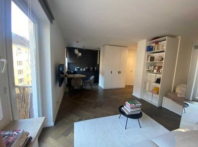 Möblierte 1-Zimmer-Wohnung am Harras