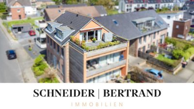 Moderne Dachgeschosswohnung im Penthouse Stil mit traumhaftem Ausblick in Aachen - Brand