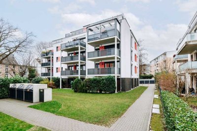 Moderne Eigentumswohnung mit Terrasse, Garten und Tiefgarage