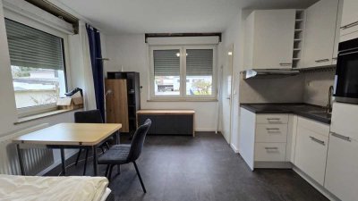 Möblierte 1-Zimmer-Wohnung im Erdgeschoss in Detmold
