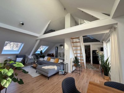 Moderne 2-Zimmer Maisonette-Wohnung im 3. OG in Krefeld Stadtmitte