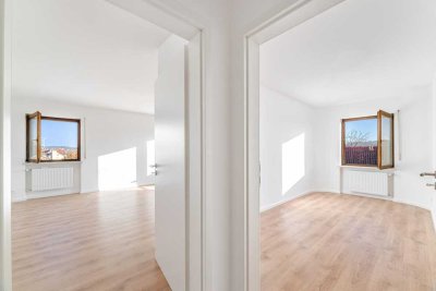 Helle & sanierte 3-Zimmer-Wohnung im 3. OG mit Balkon und Einzelgarage