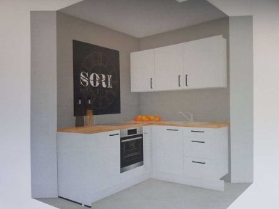 Gemütliche 1-Zimerwohnung mit neuer Einbauküche