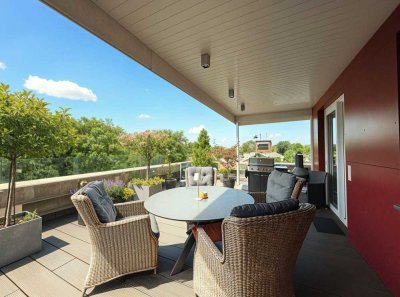 Eigentumswohnung mit 150 m² Dachterrasse und Panoramablick