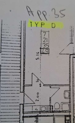 1 Zimmer-Wohnung mit EBK und Carport nahe Uniklinik