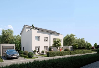 Modernes Doppelhaus in ruhiger Lage mit Galerie &amp; Dachterrasse – 128 m² schlüsselfertig mit 1,5 % Fixzins in Attnang-Puchheim (H04/1)