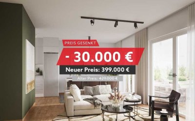 Kapitalanlage mit Sonnenseite: 2-Zimmer-Wohnung mit Südbalkon & Preisvorteil in Erding
