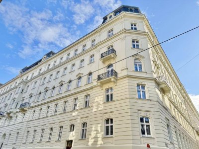 U4-STADTPARK | TRAUMHAFTE ALTBAU-WOHNUNG MIT LOGGIA | TOPLAGE IN U-BAHN-NÄHE