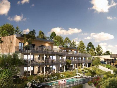 Fantastic Lake View - Penthouse-Privileg am Wörthersee mit privatem Seezugang